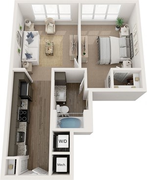 Floorplan Photos Gallery Studio apartment