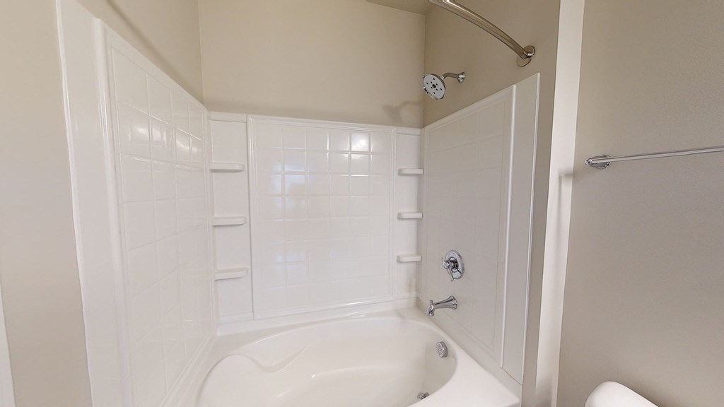Bathroom with soaking tub