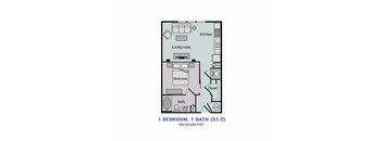 bedroom floor plan | the madison at ballston station