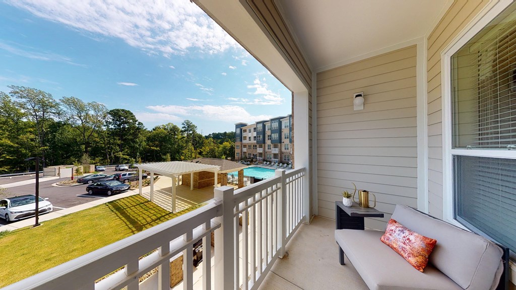 Private patio or balcony