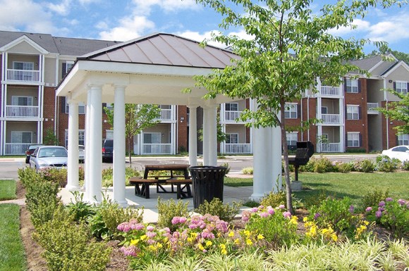 Gazebo with grilling station; picnic area