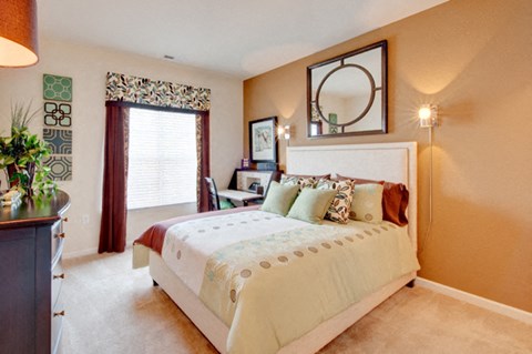 Bedroom with window
