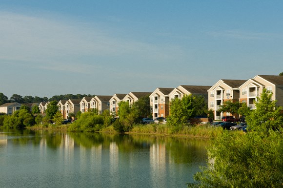 Lakeside setting; spectacular apartment views
