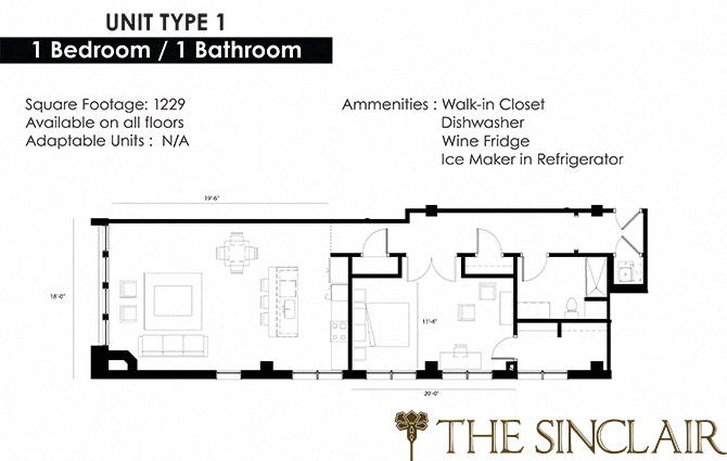 a floor plan of a house with a bedroom and a bathroom