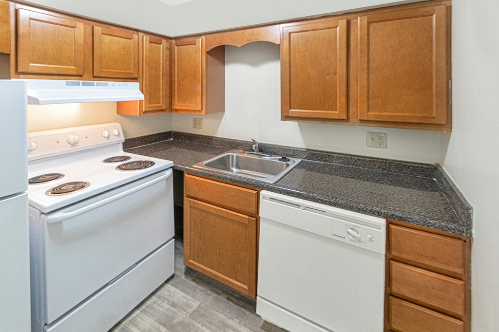 Spacious Kitchen  at Aspen Village, Ohio