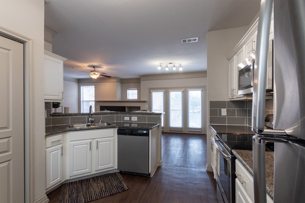 Spacious Kitchen at The Brownstones, Texas, 75240