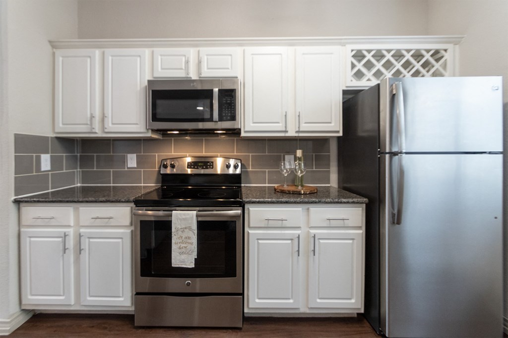 Open Concept Kitchen at The Brownstones, Dallas, TX, 75240