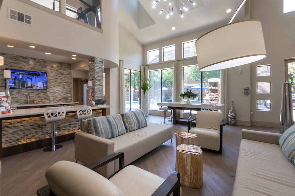 Clubhouse Lounge at The Brownstones, Texas, 75240