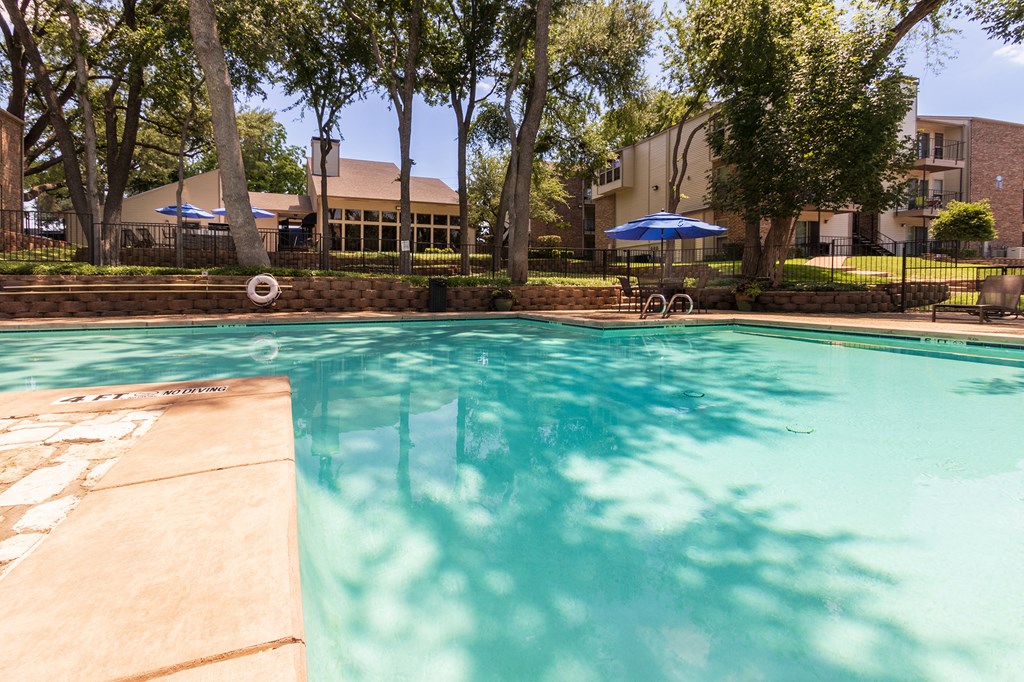 Pool Area at Canyon Creek, Dallas, 75230