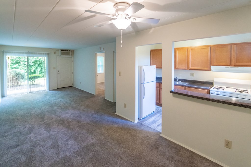 This is a photo of the fitness center at College Woods Apartments in the North College Hill neighborhood of Cincinnati, OH.