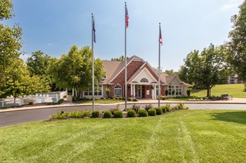 This is a picture of the clubhouse/leasing office at Fairfield Pointe Apartments in Fairfield, Ohio. - Photo Gallery 71