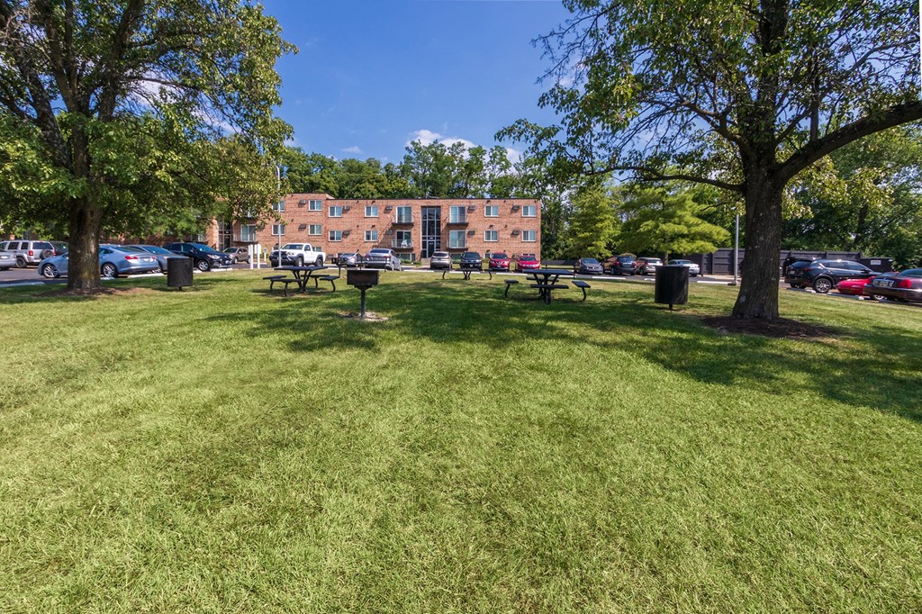 This is a photo of building exteriors/grounds at Lisa Ridge Apartments in the Westwood neighborhood of Cincinnati, Ohio.