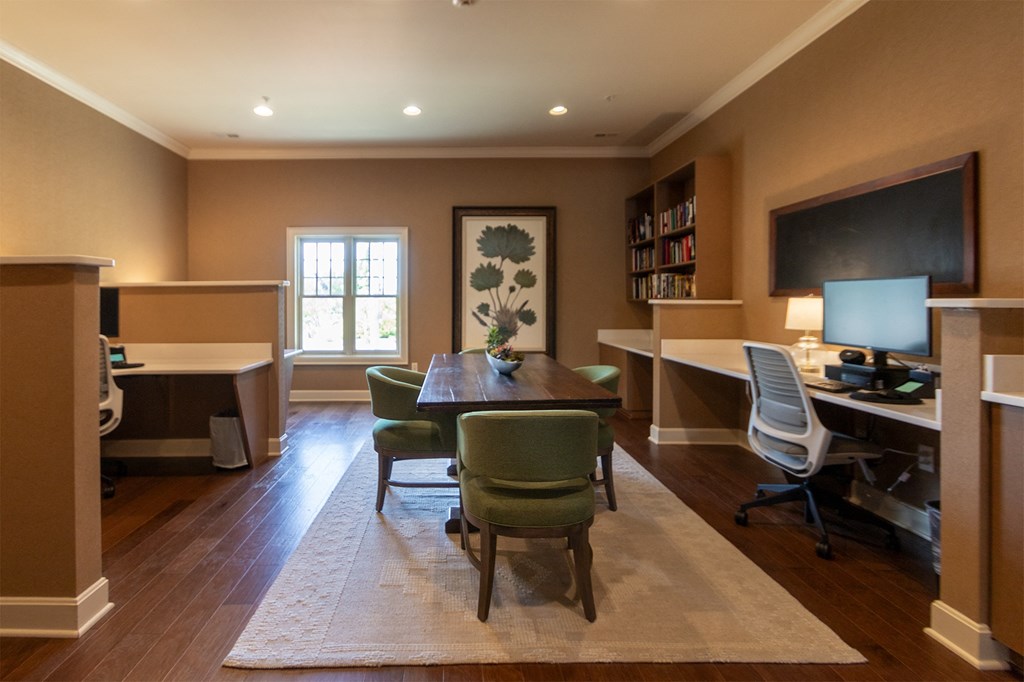 This is a photo of the executive center at Nantucket Apartments in Loveland, Ohio.