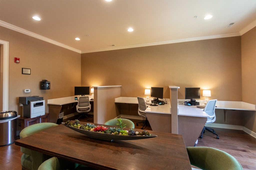 This is a photo of the executive center at Nantucket Apartments in Loveland, Ohio.