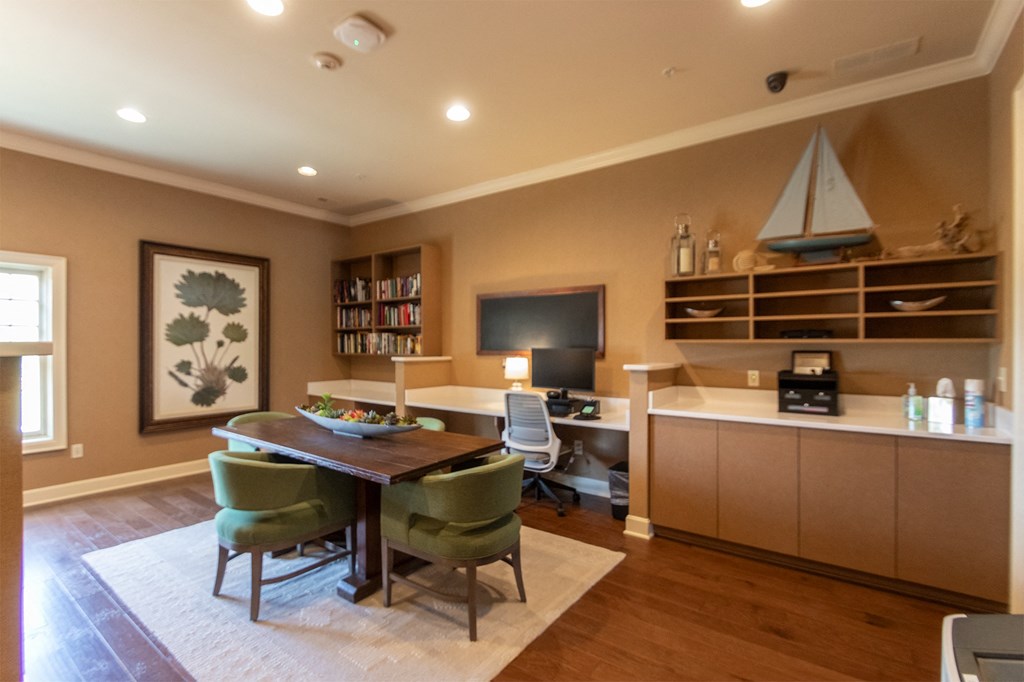 This is a photo of the executive center at Nantucket Apartments in Loveland, Ohio.