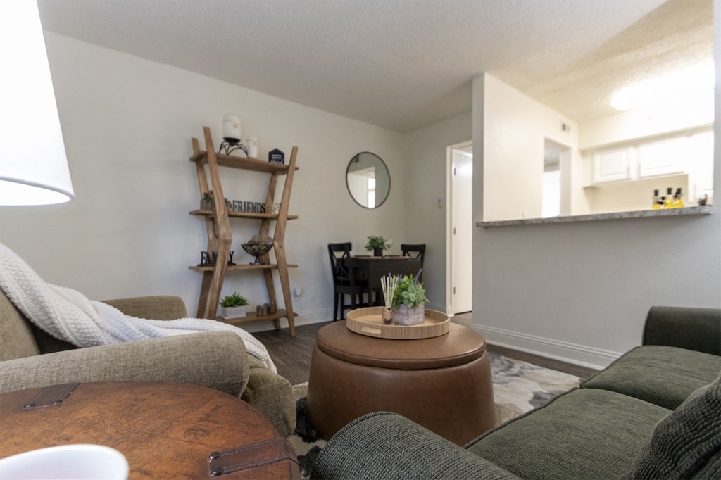 Classic Living Room at Princeton Court, Dallas, Texas
