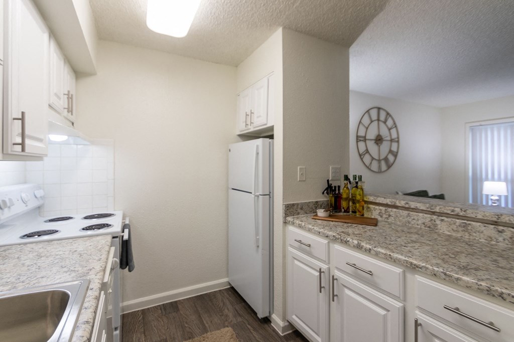 White Appliances at Princeton Court, Dallas, 75231