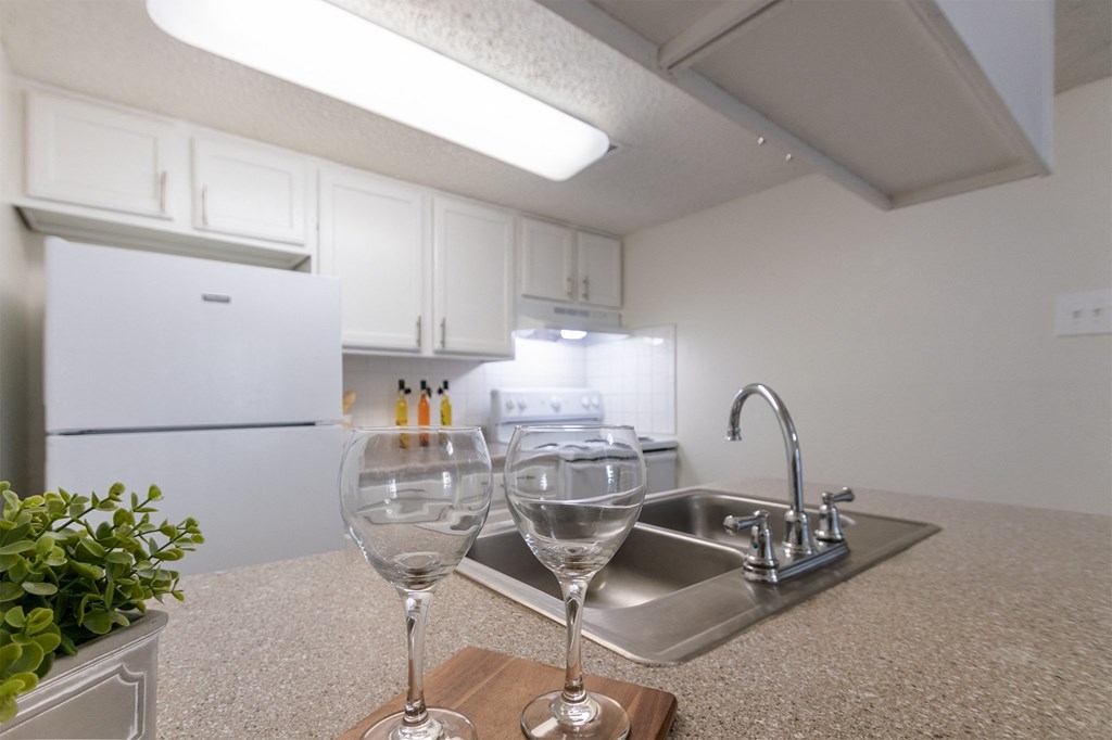 kitchen and hallway at Princeton Court, Dallas