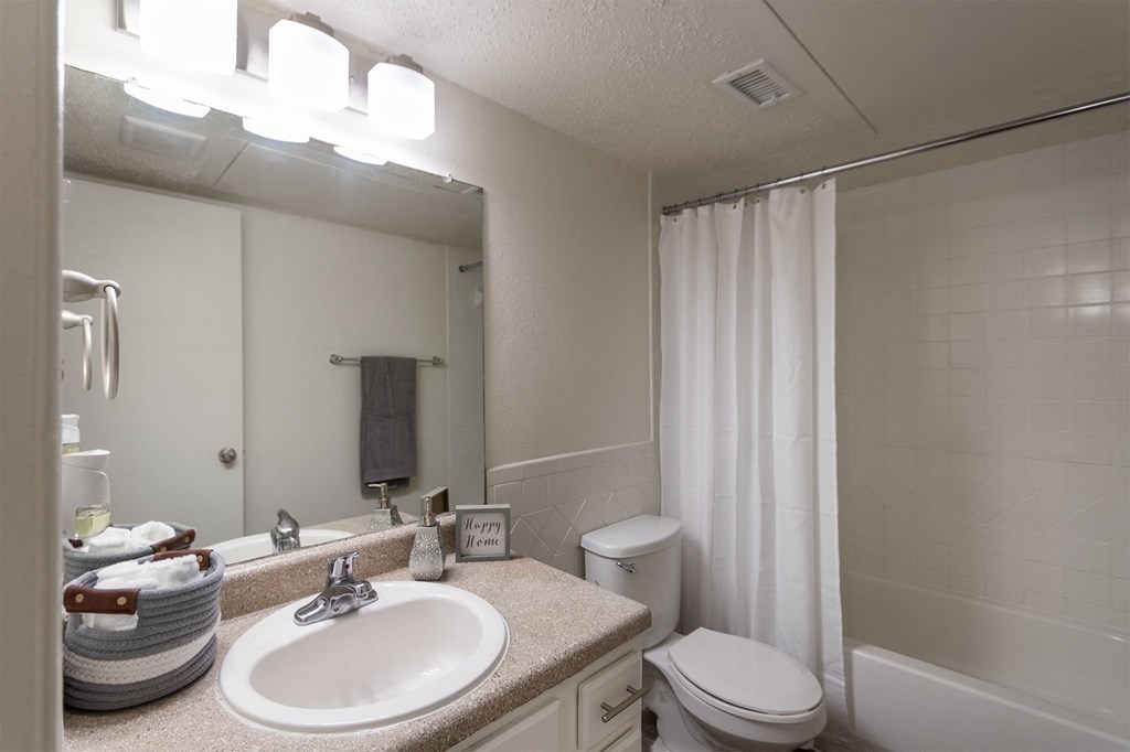 Spacious Bathroom at Princeton Court, Dallas, TX