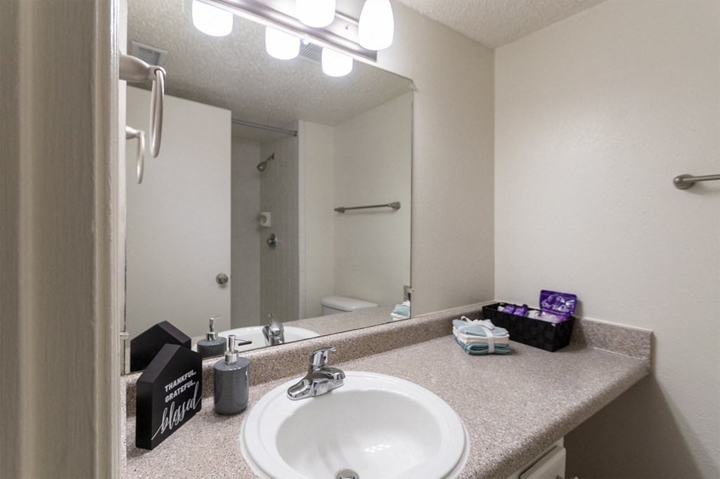 Modern Bathroom at Princeton Court, Dallas