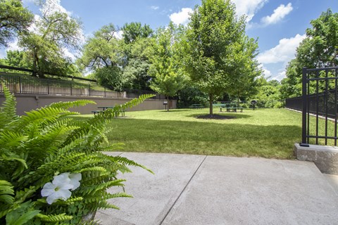 This is a photo of the BBQ area at Park Lane Apartments in Cincinnati, OH.