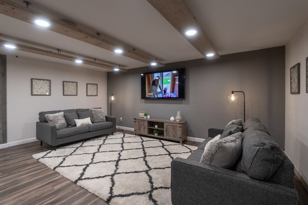 This is a photo of the lobby at Park Lane Apartments in Cincinnati, OH.