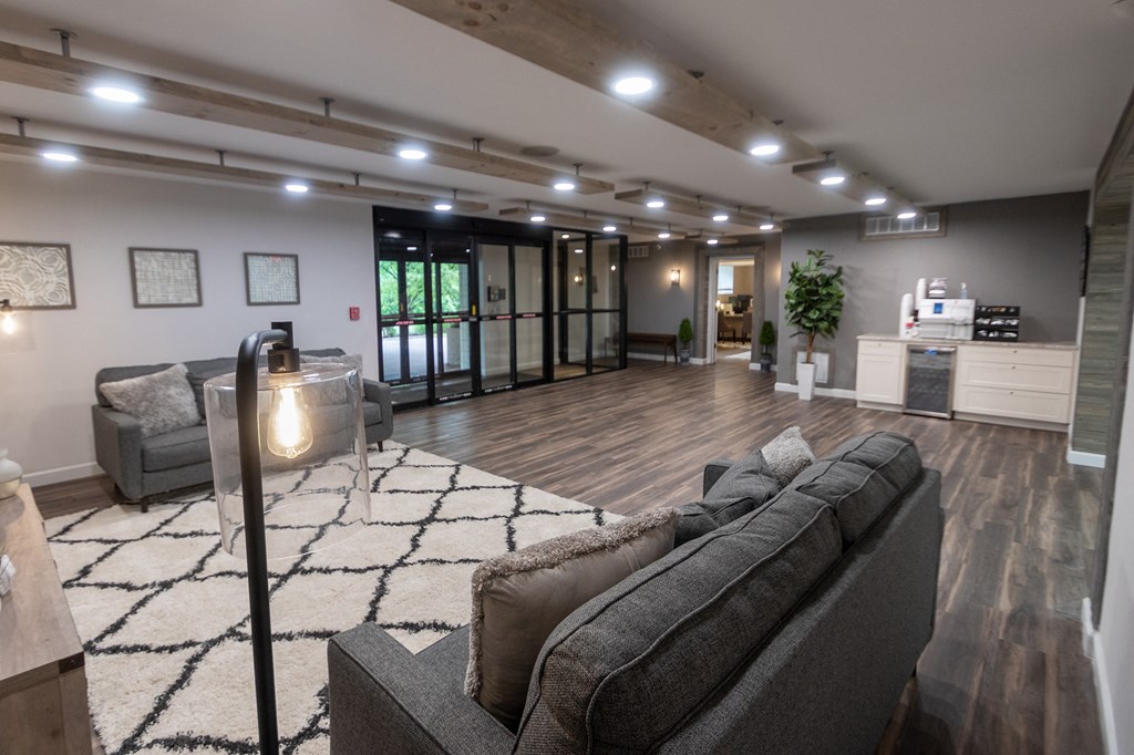 This is a photo of the lobby/entrance at Park Lane Apartments in Cincinnati, OH.