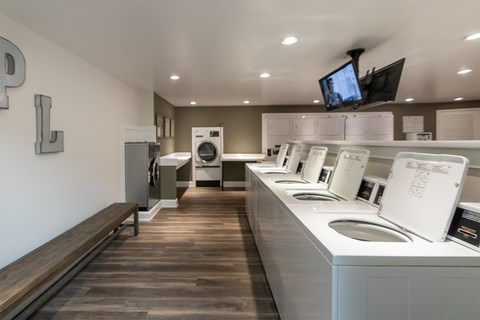This is a photo of the clothes care center at Park Lane Apartments in Cincinnati, OH.