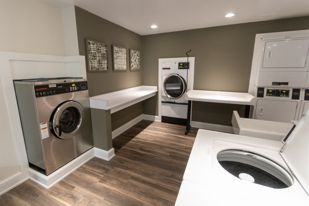 This is a photo of the clothes care center at Park Lane Apartments in Cincinnati, OH.