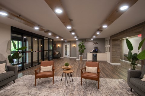 This is a photo of the lobby/entrance at Park Lane Apartments in Cincinnati, OH.