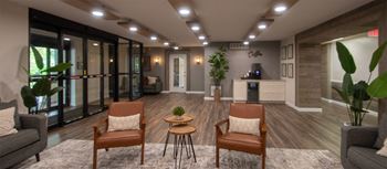 This is a photo of the lobby/entrance at Park Lane Apartments in Cincinnati, OH.