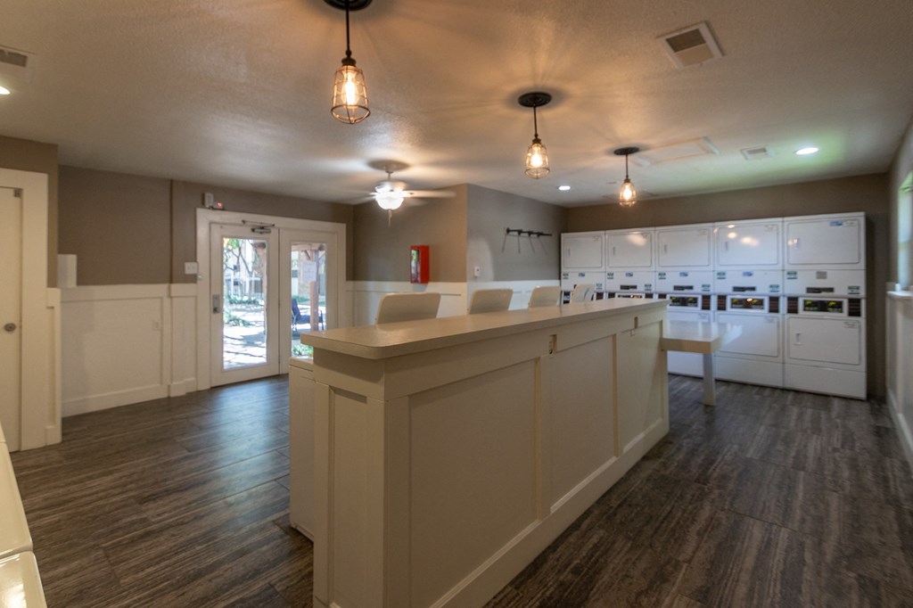 Laundry at Preston Park Apartments, Dallas