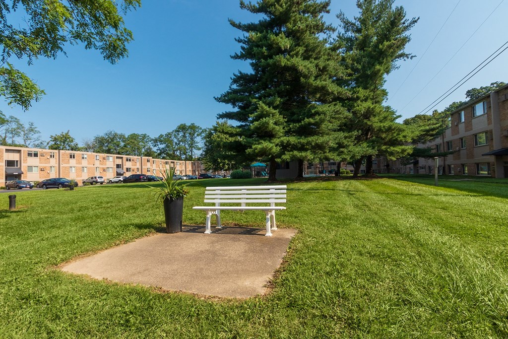 This is a photo of the grounds at Red Bank Reserve in Cincinnati, Ohio.