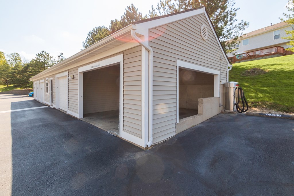 This is a photo of car wash area at Trails of Saddlebrook Apartments in Florence, KY.
