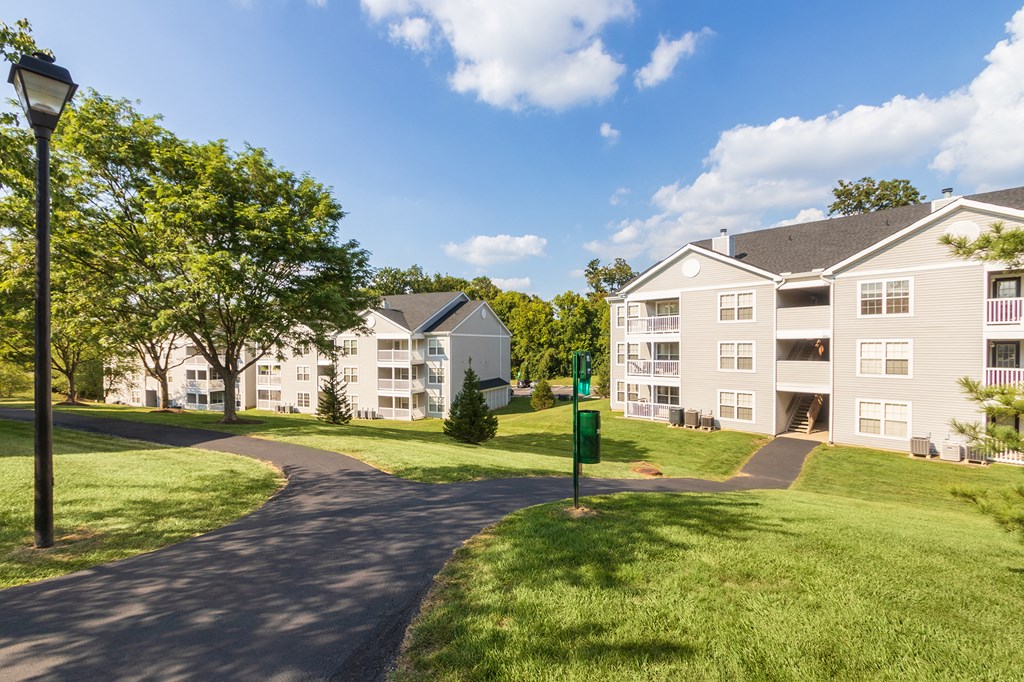 This is a photo of building exteriors/grounds at Trails of Saddlebrook Apartments in Florence, KY.