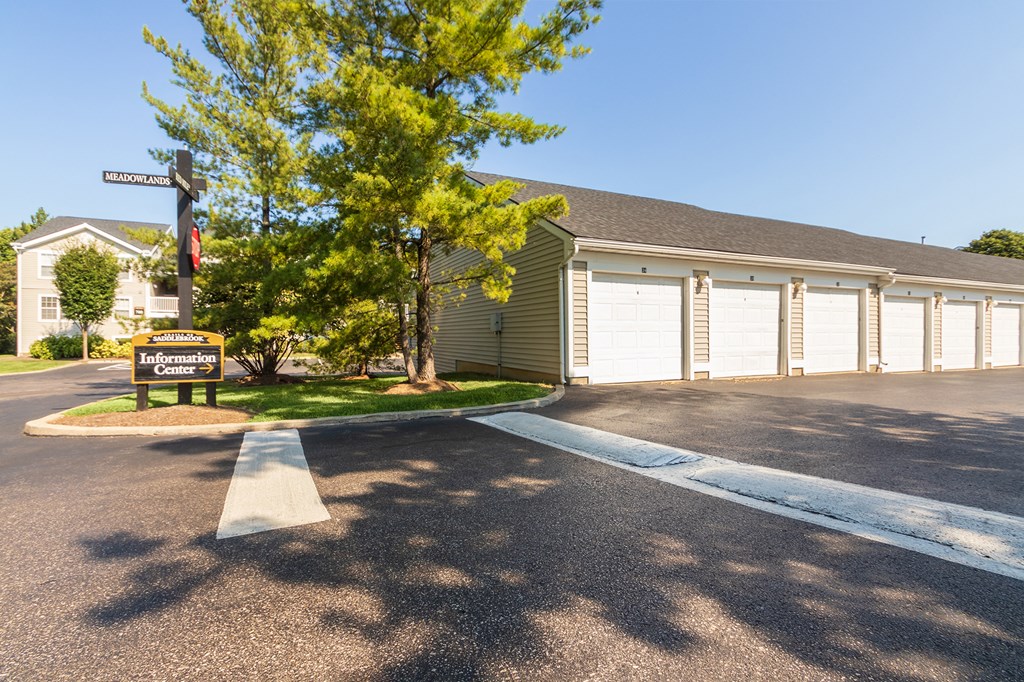 This is a photo of detached garages at Trails of Saddlebrook Apartments in Florence, KY.