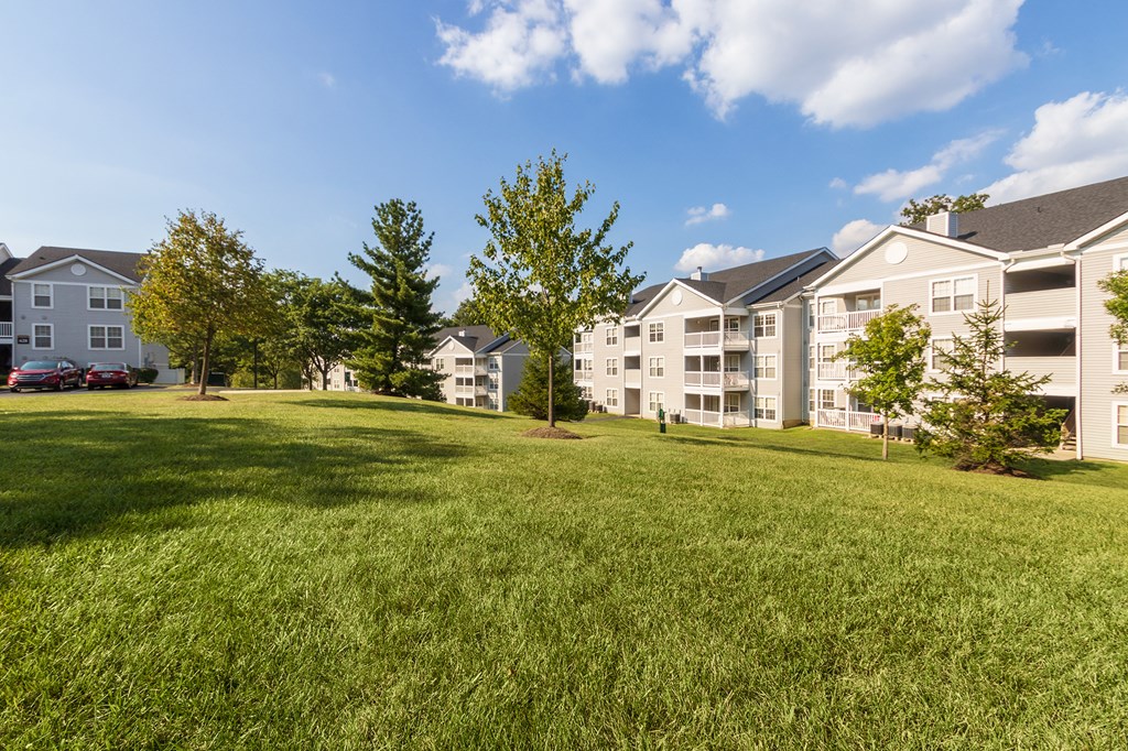 This is a photo of building exteriors/grounds at Trails of Saddlebrook Apartments in Florence, KY.