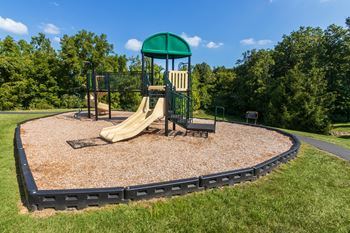 This is a photo of playground at Trails of Saddlebrook Apartments in Florence, KY.
