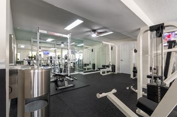 This is a photo of the 24-hour fitness center at Trails of Saddlebrook in Florence, KY.