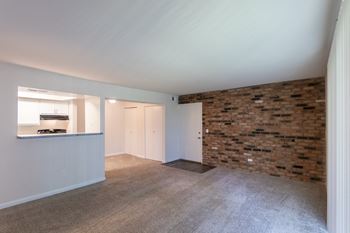 Vacant Living Area at Village East, Ohio