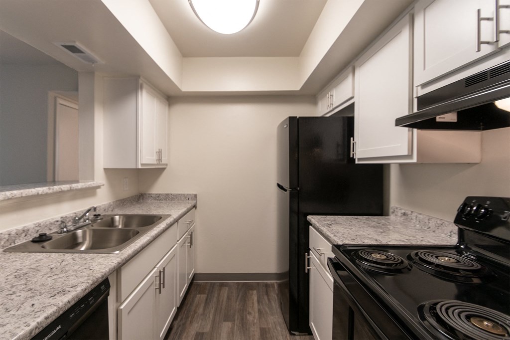 Fully Furnished Kitchen at Village East, Franklin