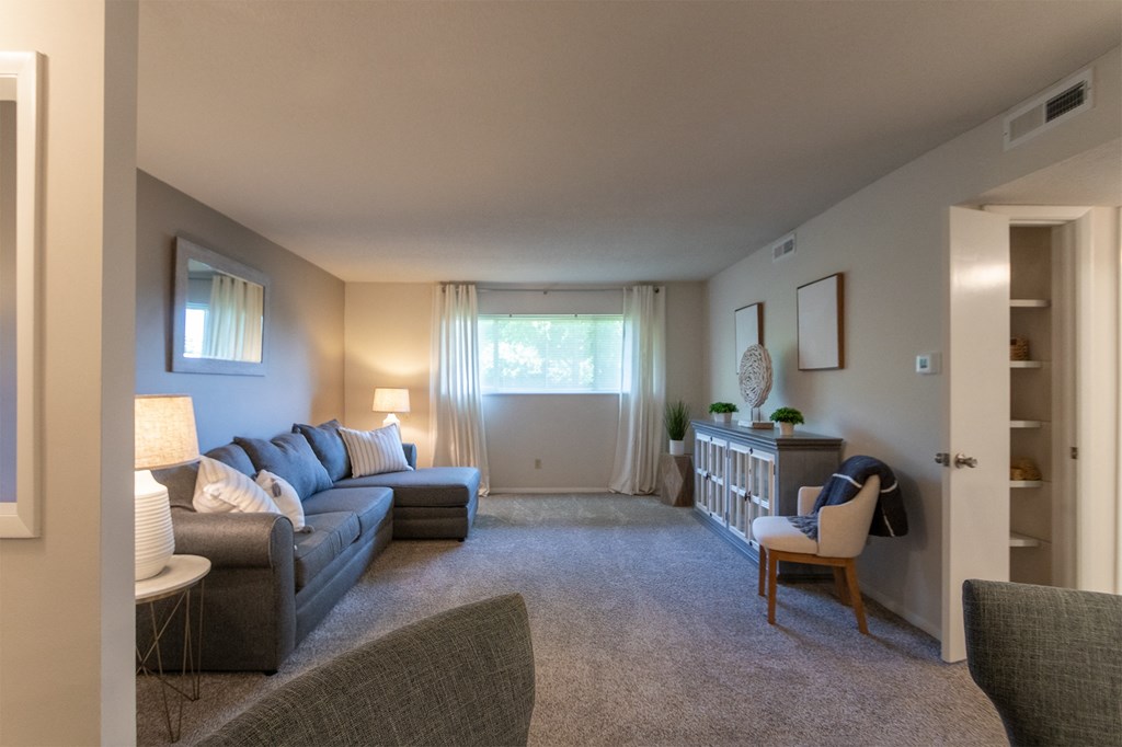 Living Room at Village East, Franklin, OH