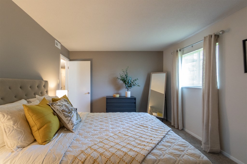 Comfortable Bedroom at Village East, Ohio