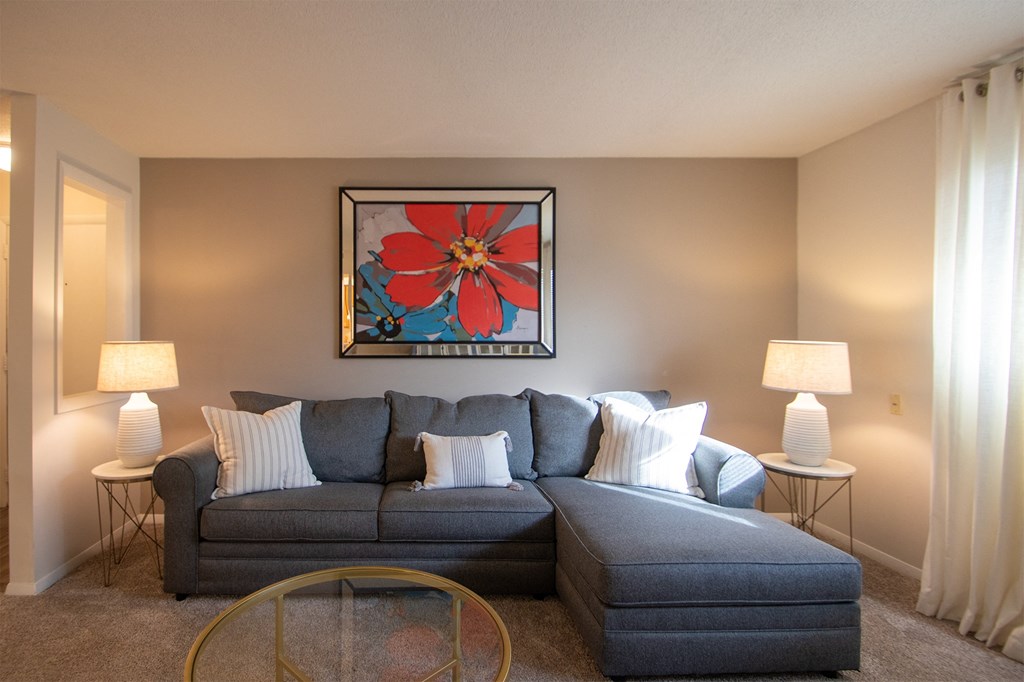 Large Living Area at Village East, Franklin