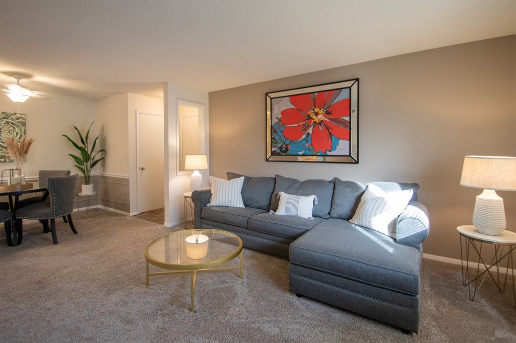 Living Room at Village East, Franklin, 45005