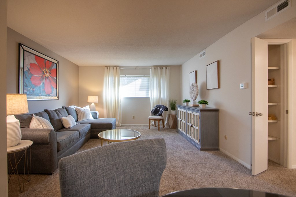 Spacious Living Area at Village East, Franklin