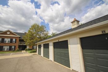 This is a photo of detached garages at Washington Park Apartments in Centerville, OH.
