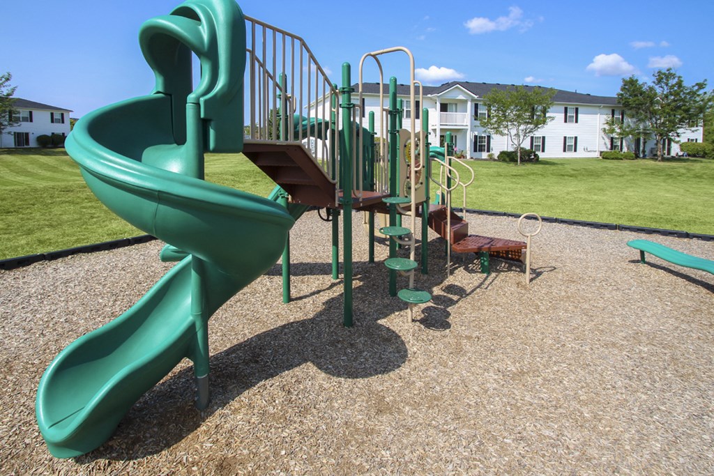 This is a photo of the playground at Place Apartments in Washington Township, OH
