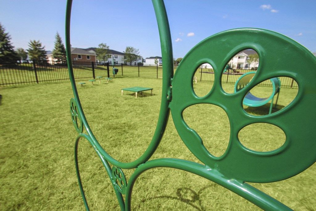 This is a photo of the off-leash dog park at Place Apartments in Washington Township, OH