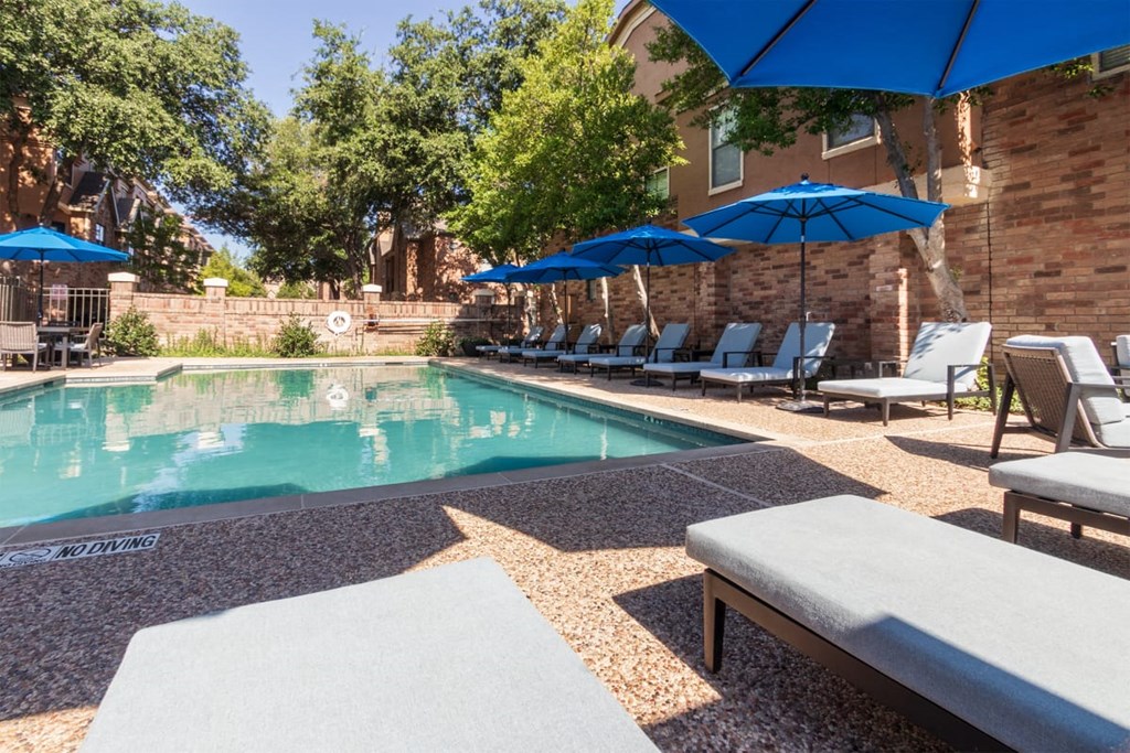 Relaxing Pool at The Brownstones, Texas